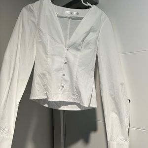 White missguided top